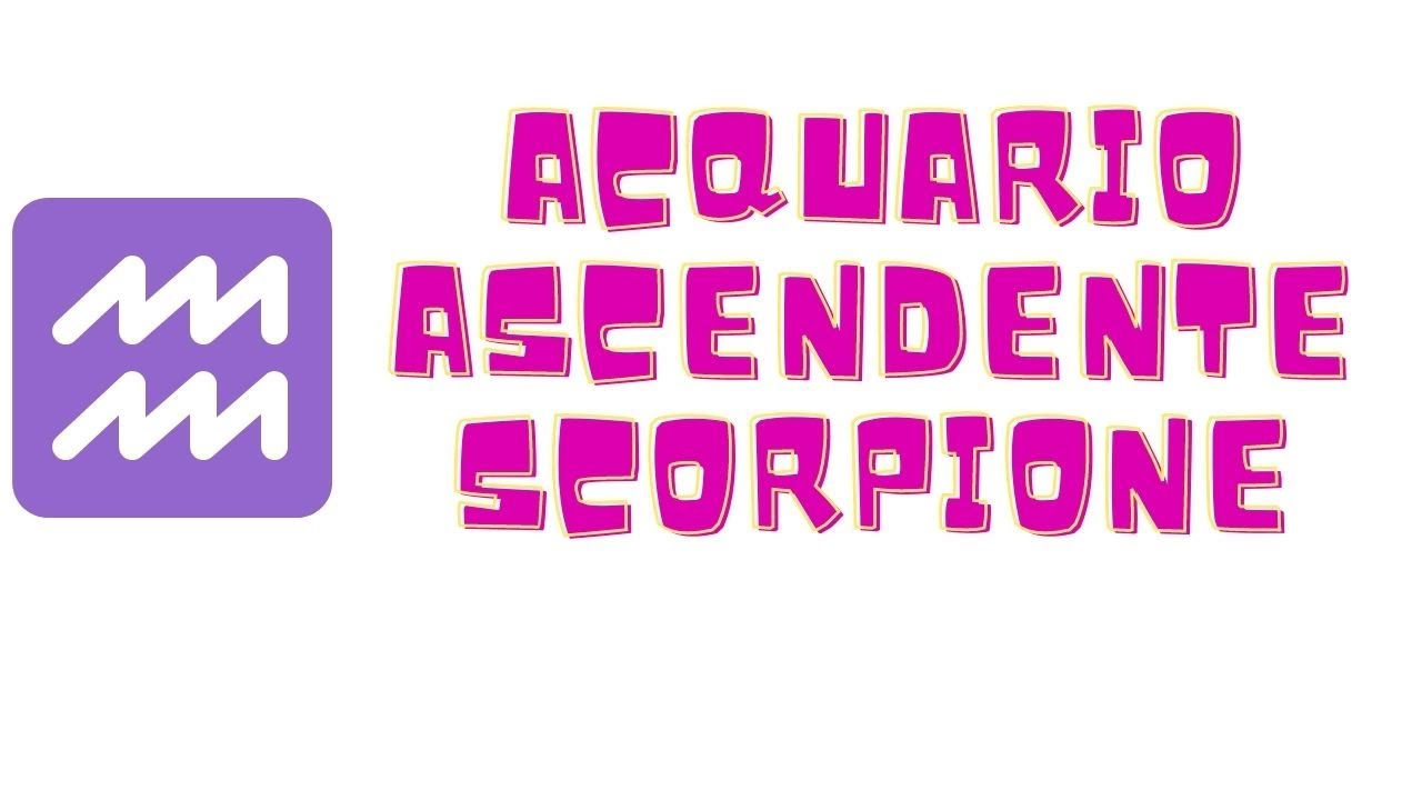 Scorpio Ascendant Aquarius