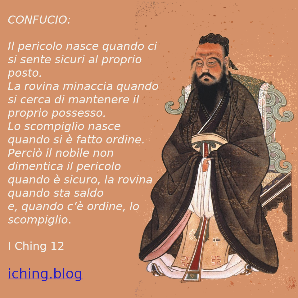 I Ching Hexagram 12: återställandet