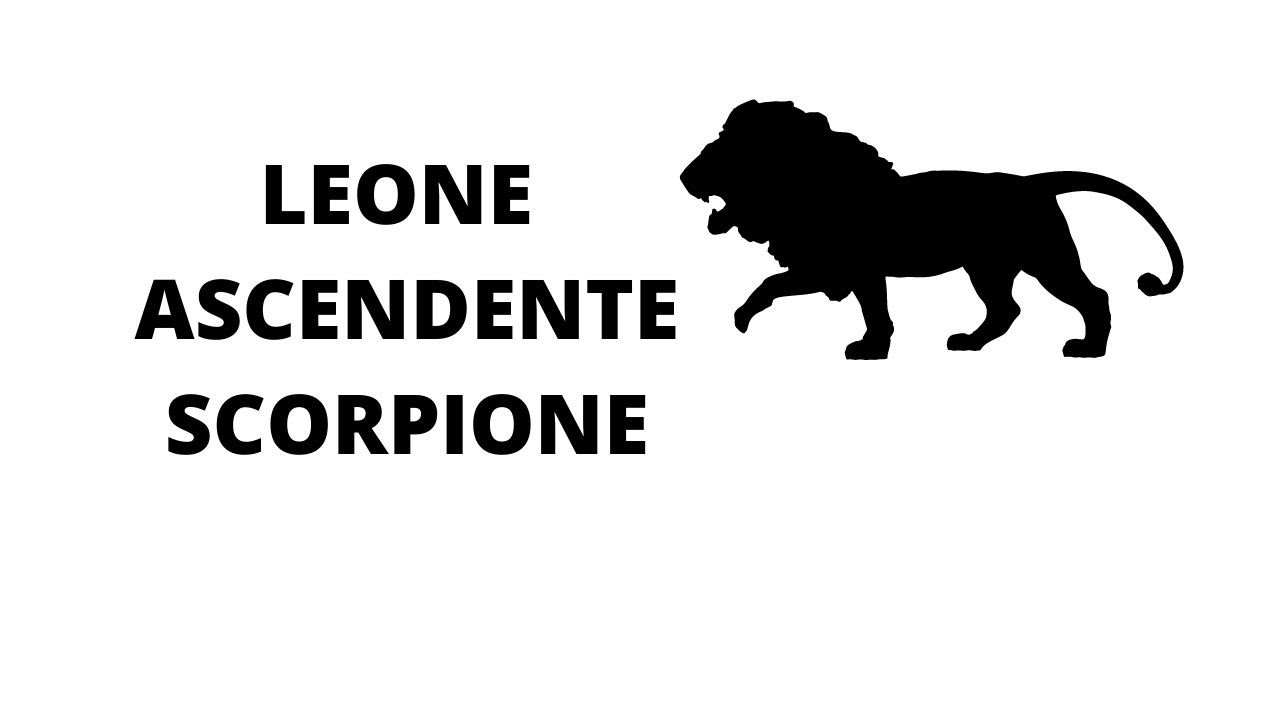 Ascendant Lion Scorpion
