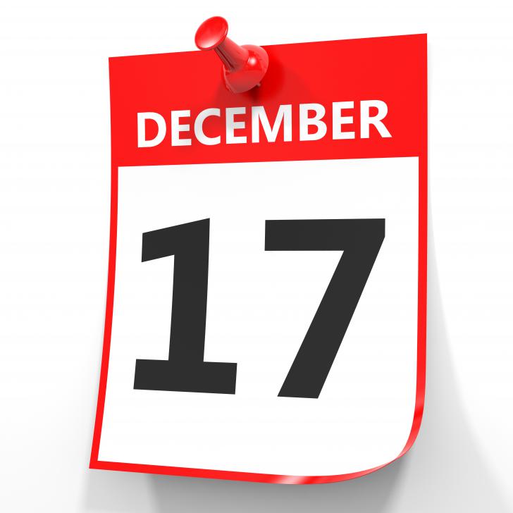 Gebore op 17 Desember: teken en kenmerke