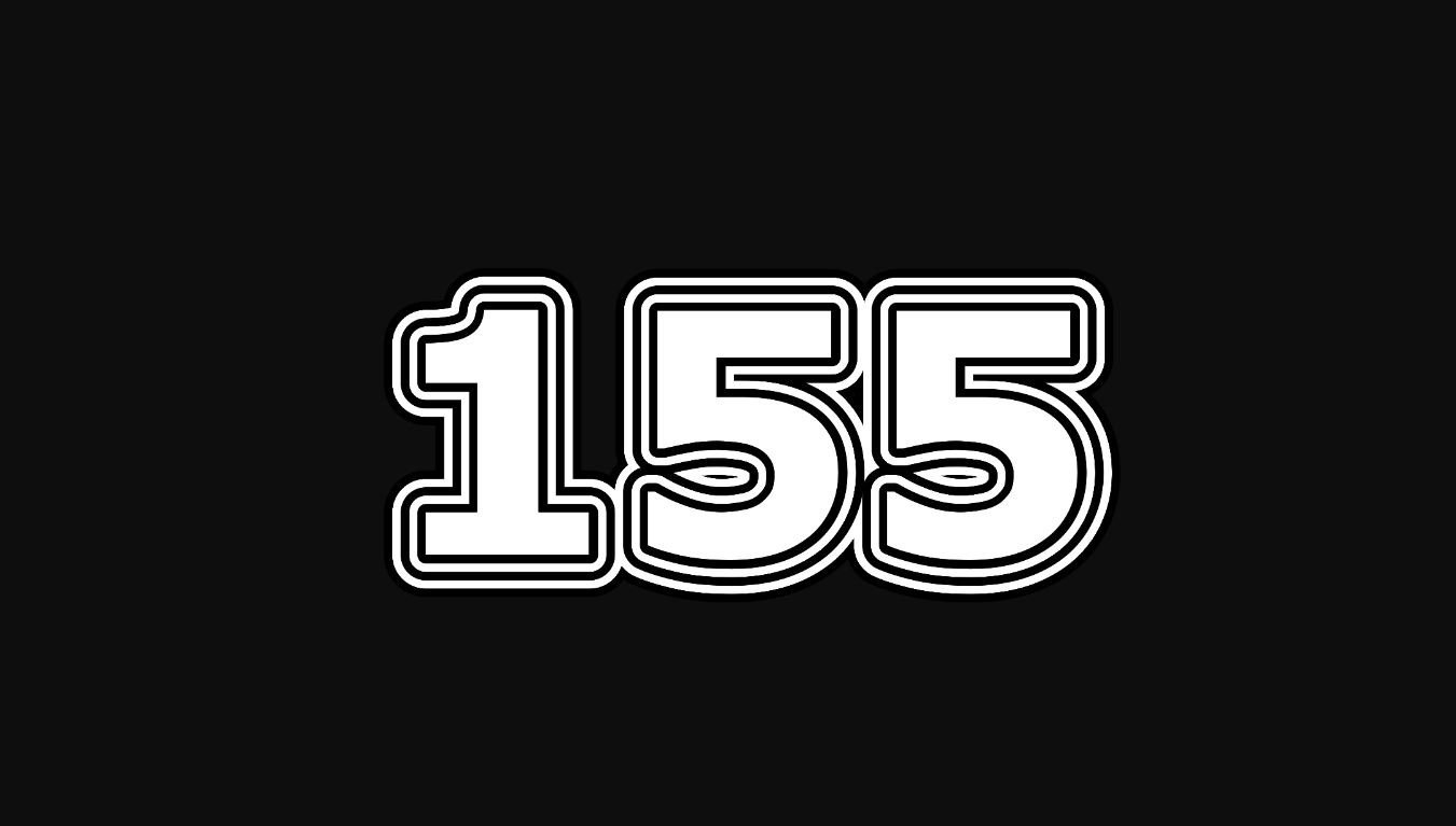 Rhif 155: ystyr a symboleg