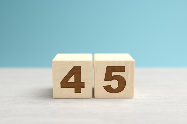 Број 45: значење и симболологија