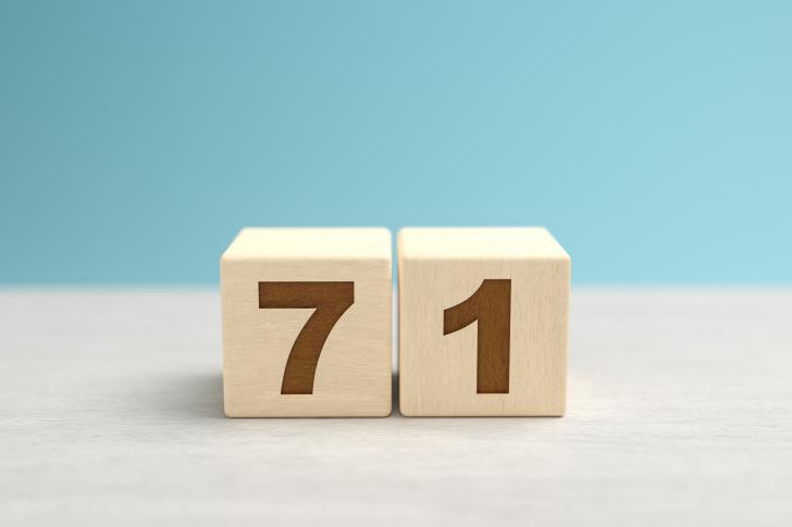 संख्या 71: अर्थ और सहजीवन