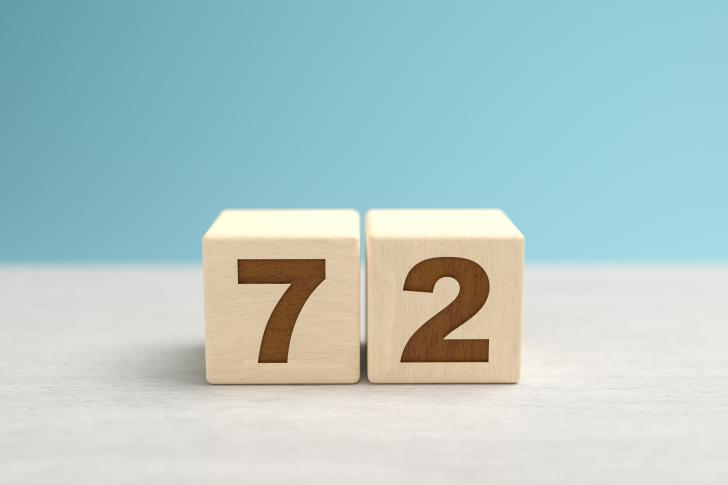 Número 72: significado y simbolismo
