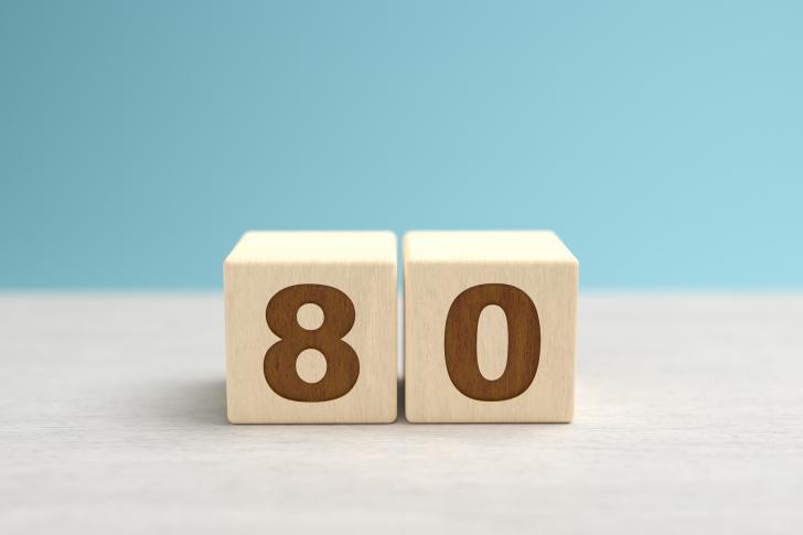 ಸಂಖ್ಯೆ 80: ಅರ್ಥ ಮತ್ತು ಸಂಕೇತ