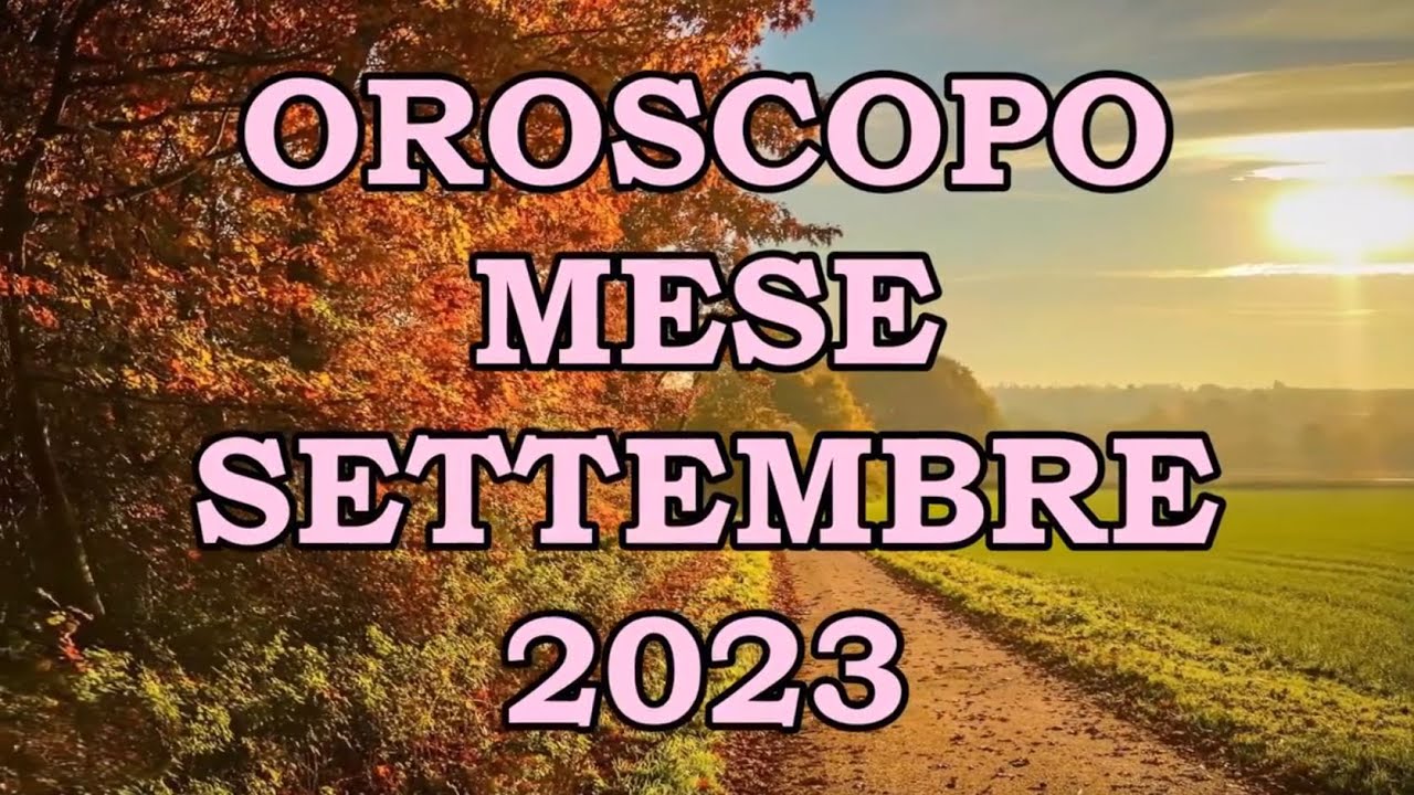 Гороскоп на сентябрь 2023 года