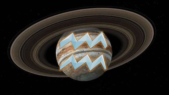 Saturnus di Aquarius