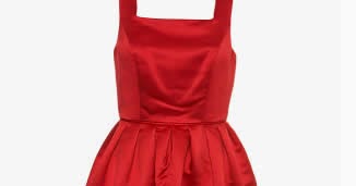 Kırmızı bir elbise hayal ediyorum